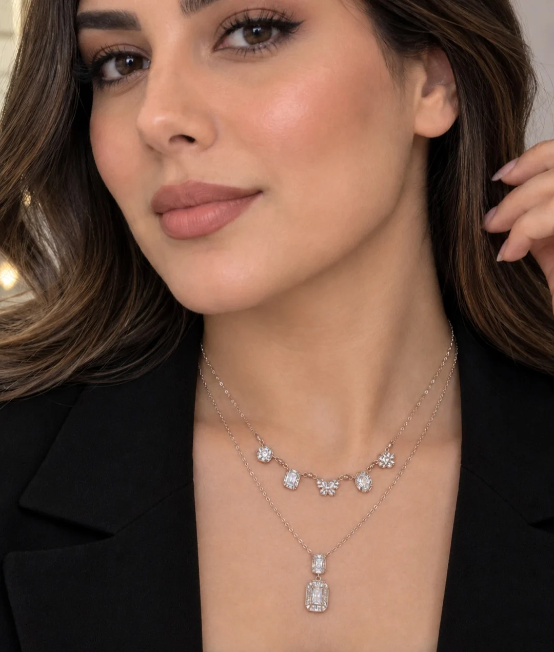 گردن بند تک کل تراش