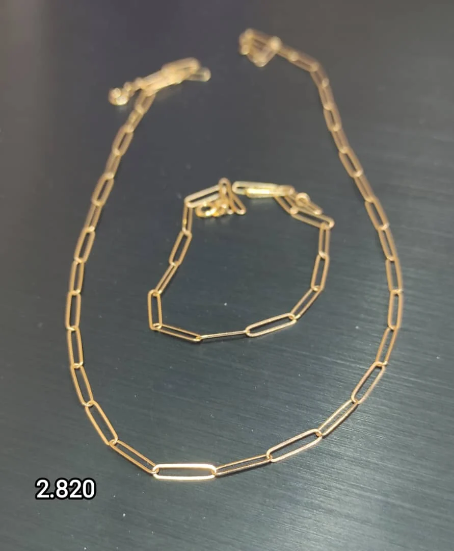 گردنبند و دستبند  کار لیزر