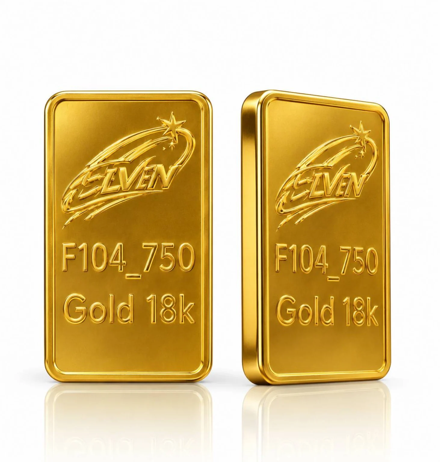 شمش طلا 18 عیار 750