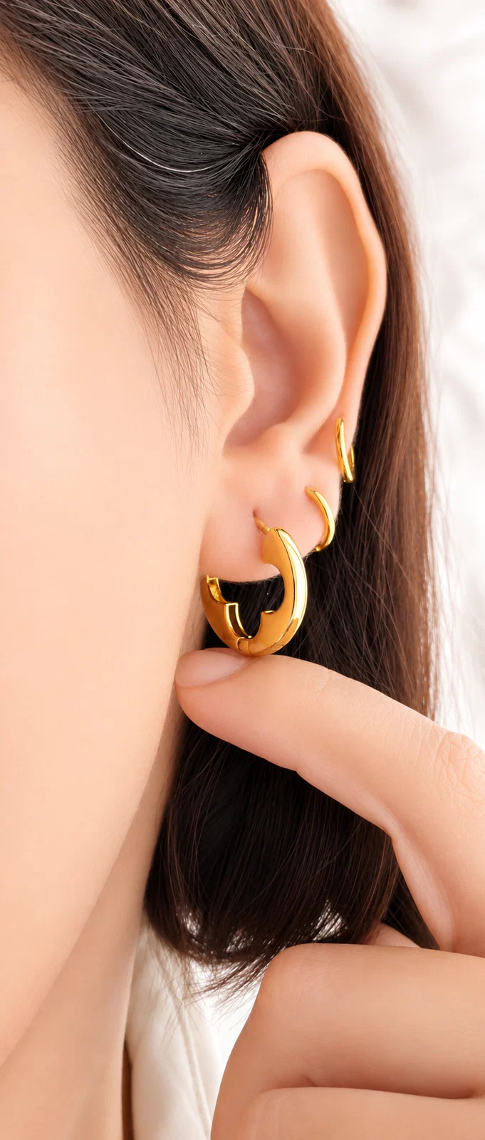 گوشواره حلقه ای فلاور، تصویر 2