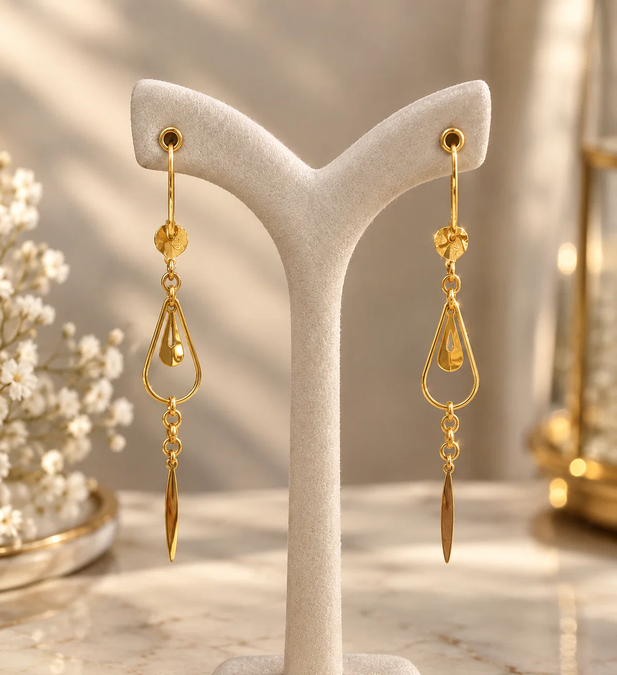 گوشواره آویز اشکی
