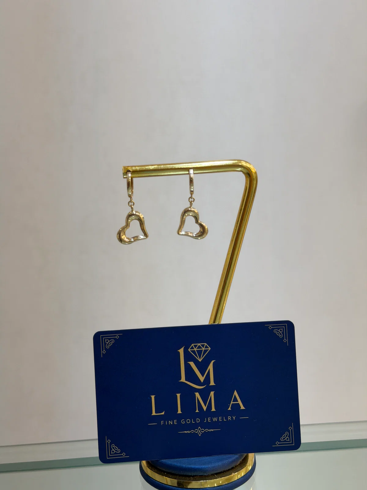 گوشواره طرح قلب