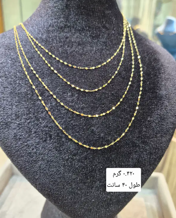 زنجیر پولکی 420 سوتی (40سانتی)