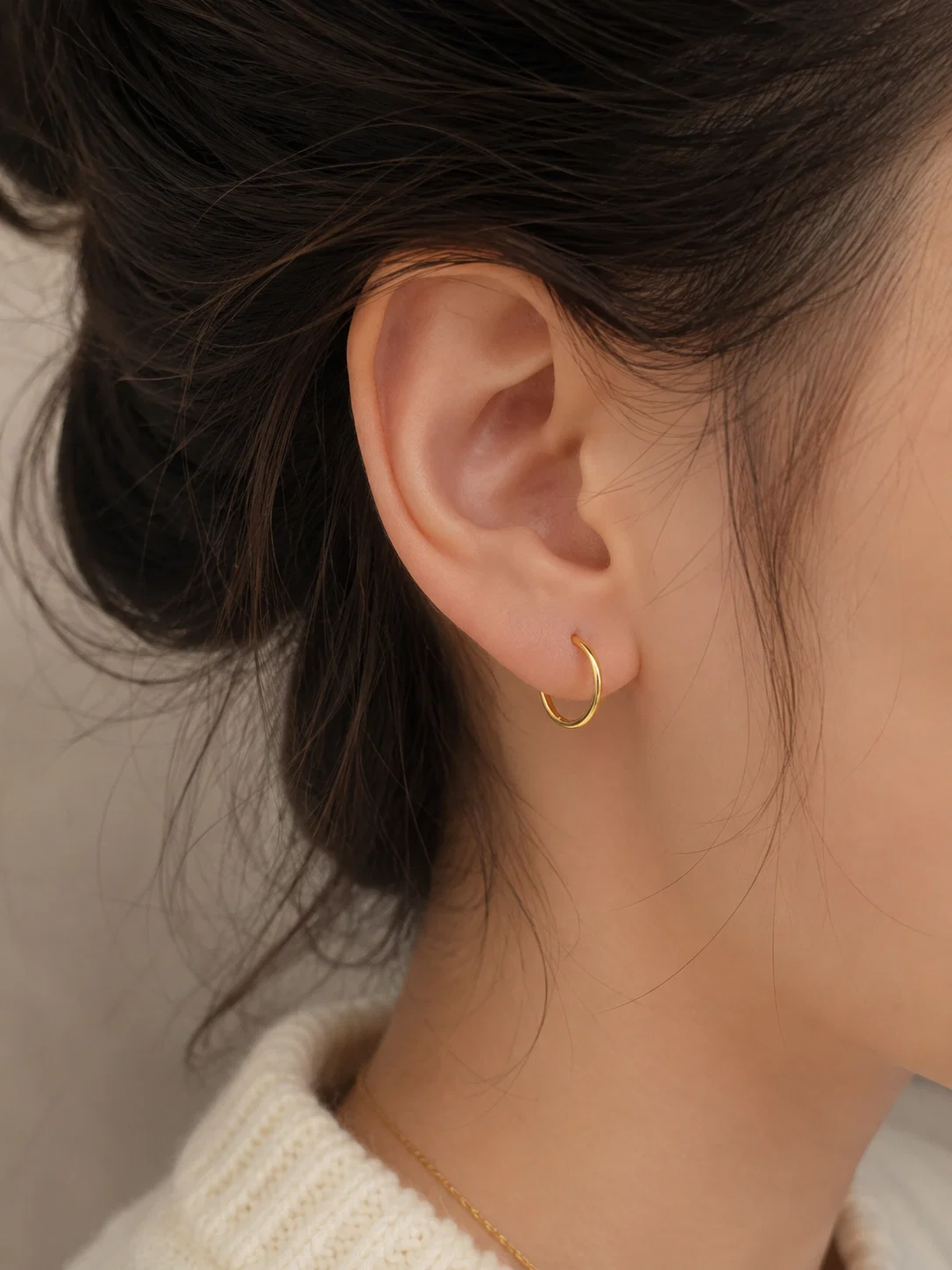 گوشواره حلقه ای